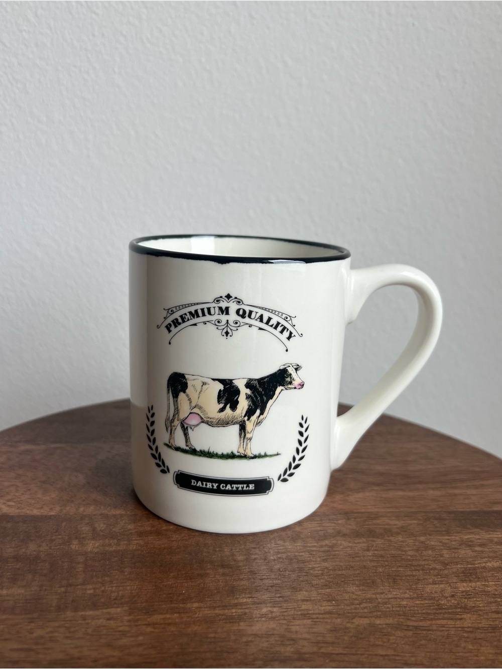 New Ceramic Farmhouse Cow Premium Quality Dairy Cattle Coffee Mug